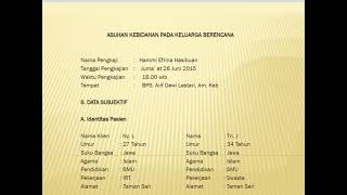 Metode Pendokumentasian SOAP