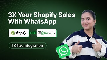 Connect WhatsApp to Shopify in 60 Seconds