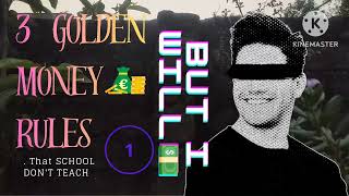 3 Golden money rules to save life (not taught in school) 