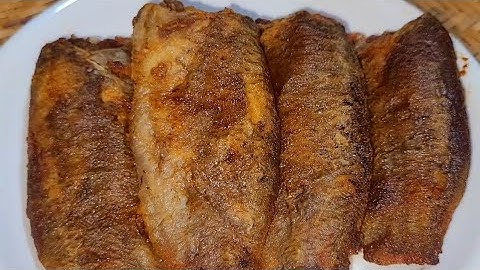 CÁ RÔ CHIÊN GIÒN chỉ cần 1 nguyên liệu này chiên cá vàng giòn mà không cần muối 