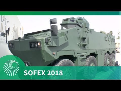 SOFEX 2018: KADDB Al Mared 8x8 - The largest AFV built in Jordan