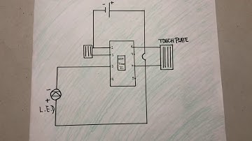 Touch sensor circuit with a 555 Timer I.C tutorial