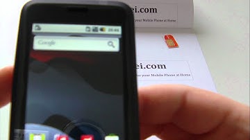 Vodafone 945 / ZTE Joe Unlock & input / enter code.AVI