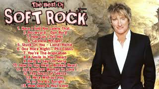 Rod Stewart, Air Supply, Phil Collins, Elton John, Bee Gees   Soft Rock Ballads 70S 80S 90S