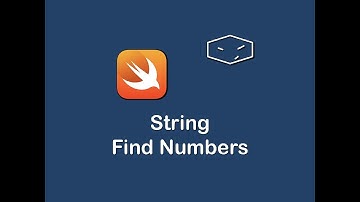 string find numbers in swift 3