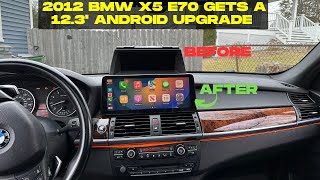 2012 BMW E70  X5 Android Screen Upgrade.