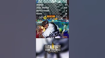 Marco Rodrigues 590 Combo (Fatal Fury: City of the Wolves)
