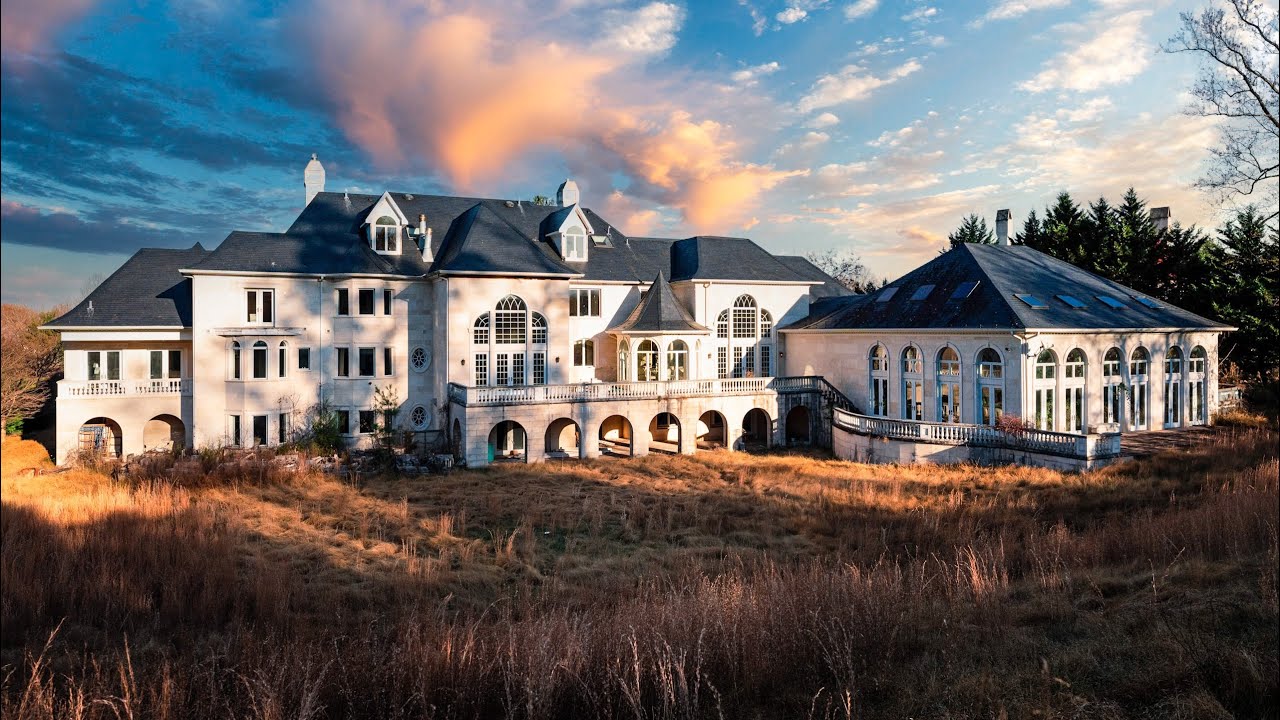 ⁣Exploring An ABANDONED $10.5 MILLION Mansion With Luxury Cars