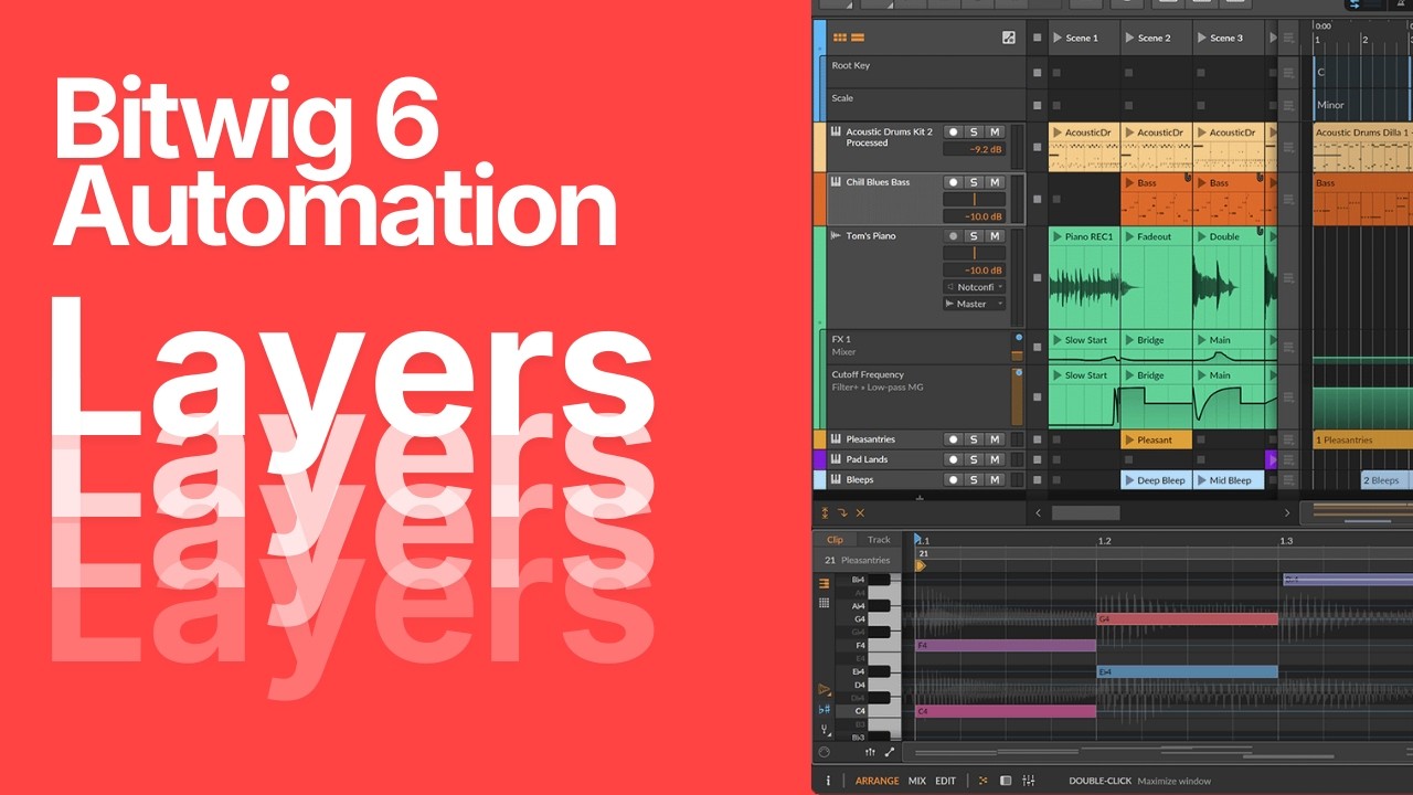 Bitwig 6 Automation Layering: A Different Way to Build Movement