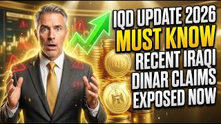 🚨 IQD Update 2026: What Investors MUST Know About Recent Iraqi Dinar Claims |What’s Really Happening