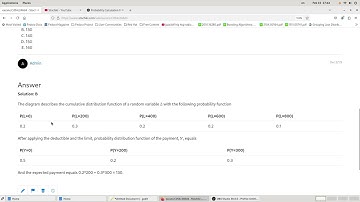 Exam P Exercise (Week 8 2025): Probability distributions #soa #actuary #probability