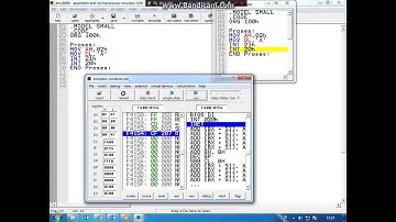 Cara Menampilkan Karakter dengan Bahasa Assembly Menggunakan EMU8086