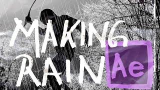 How to create rain for Your animations