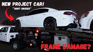 REBUILDING A 2019 DODGE CHARGER R/T SCAT PACK 392 - FRAME DAMAGE! (PART 1)