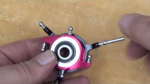 TREX550X 2 blade swash