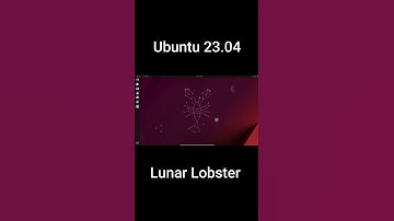 Ubuntu 23.04 "Lunar Lobster"  #linux #ubuntu