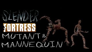 TF2 | Slender Fortress | Scientist Mutant & Mannequin | Sanatorium