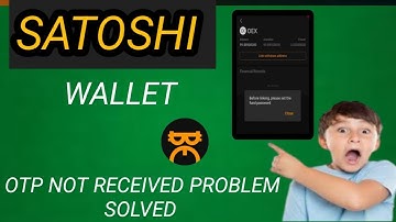 Satoshi OEX Address Setup Gmail OTP Code Problem Solved✅ OEX Address Setup । Satoshi OEX
