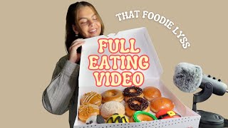 How I Film My Short-Form Mukbangs (Behind the Scenes + Krispy Kreme)