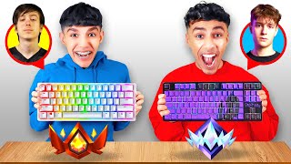 Using Clix & Peterbot's Keyboards to Play Ranked in Fortnite!