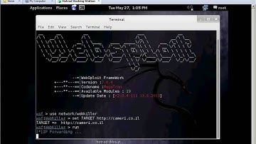 DDOS Attack Using Websploit In Kali Linux