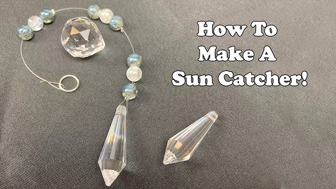 How to Make a Crystal Suncatcher – DIY • Sawatta