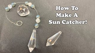 How to Make a Sun Catcher! Easy Crafts!