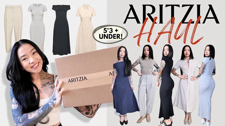 Aritzia Haul for Petite Girls | Dresses & Pants That Actually Fit My 5’2 Frame