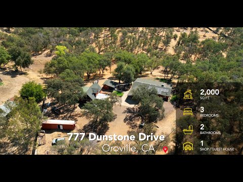 777 Dunstone Dr, Oroville, CA home video tour