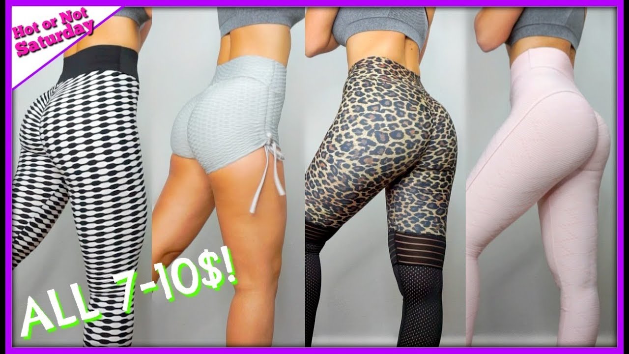 The BEST BOOTY Leggings 🍑😍 Full review & Try on full seamless set //  IWUPARTY ALIEXPRESS 