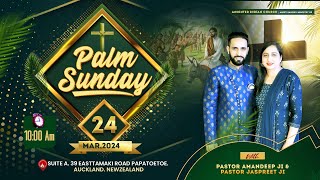 Palm Sunday Morning Prayer Meeting (24.03.2024) With- Pastor Amandeep Ji #shorts #gospel #new #live