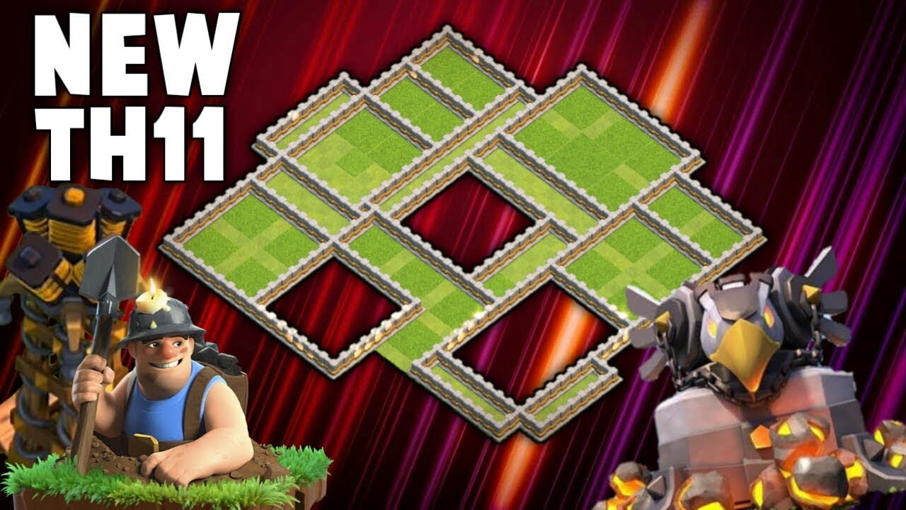 2019 Best TH11 Clan War Leagues New WAR BASE With New Layout Anti 3 Star Base