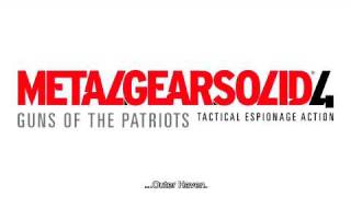 Metal Gear Solid 4 Tgs 2007 Trailer