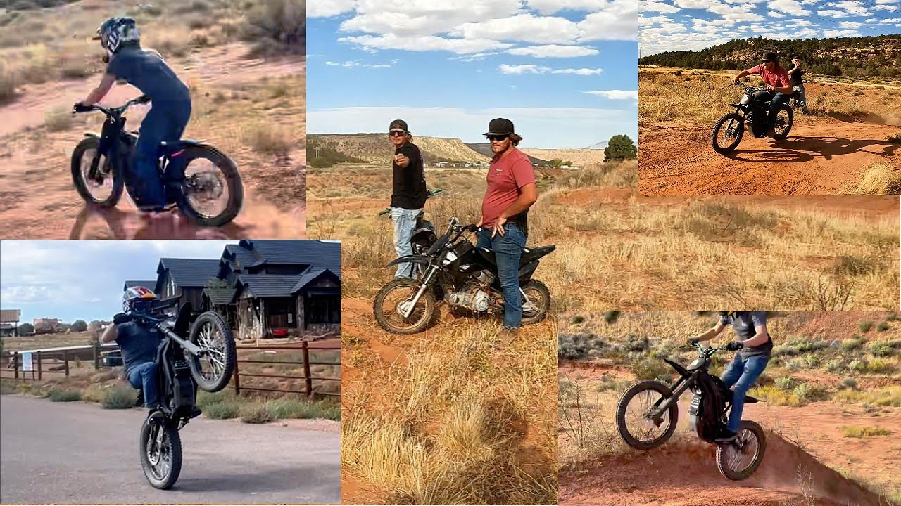 Ditch Riding The E RIDE PRO SS & Pitbikes! #eridepross #pitbikes - YouTube