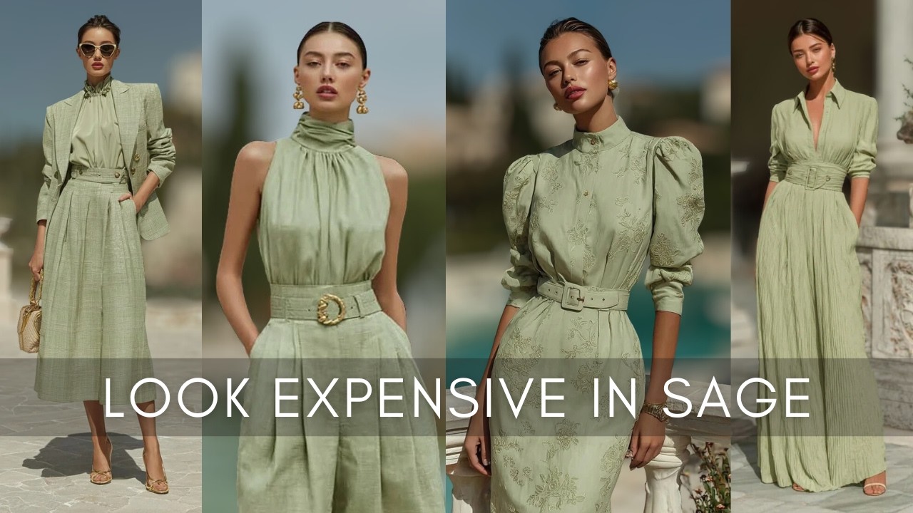 2026 Color Trends: How to Style Sage Green Where Chic Meets Elegant