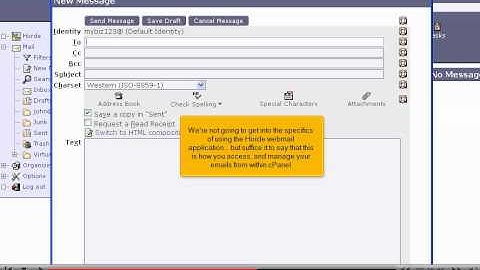 How to use webmail from within cPanel - 4GoodHosting Support
