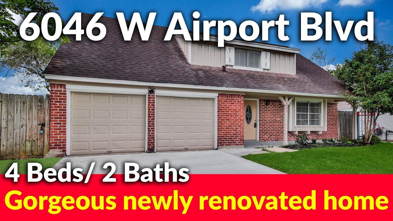 New Listing 6046 W Airport Blvd, Houston TX 77035 YouTube