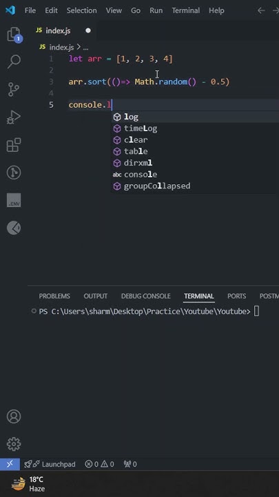 Here's a quick JavaScript tip: Sorting an array randomly? || # ...