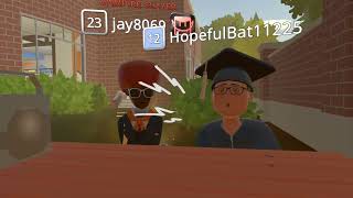 The last 10 minutes of rec room😭😭