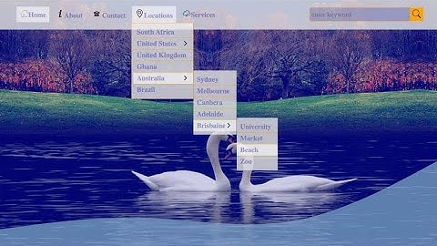 Coding Tutorial. How To Create Navbar With Dropdown Menu Using HTML and CSS For Beginners.