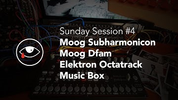 Sunday Session #4: ØDŠR / Subharmonicon + DFAM + Octatrack and a music box