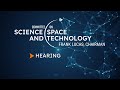 Members day hearing house committee on science space and technology
