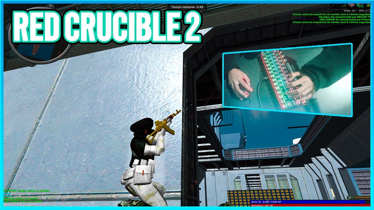 RED CRUCIBLE 2 JOGANDO NO MAPA KIEV OS BR MANDA AINDA NO JOGO!!!