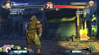 Mayhemgundam55 Mk Vs Vvolfster Gk Ssf4 Arcade Edition Pc - Ranked Match