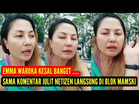 BARU SAJA LIVE TIKTOK EMMA WAROKA DI BUAT KESAL SAMA KOMENTAR NETIZEN