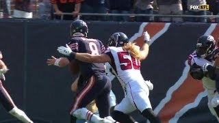 Brooks Reed vs Bears (NFL Week 1) - 2 Sacks! Clutch! | 2017-18 NFL Highlights HD