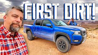 Тест-драйв Nissan Frontier Pro-4X 2026 года в пустыне доказывает: это всё тот же суровый внедорож... screenshot 2