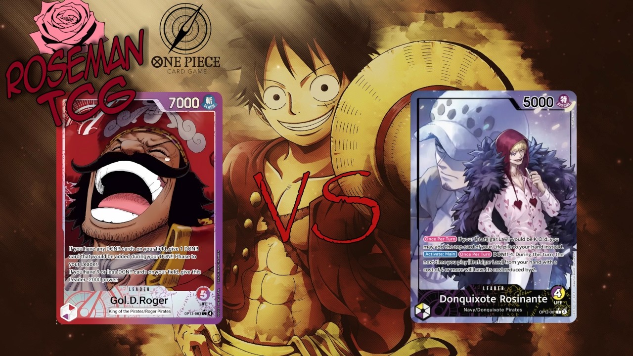 One Piece TCG Roger v P/Y Rosinante - Friendly