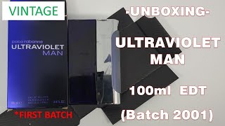 Unboxing _ Ultraviolet Man by Paco Rabanne  (2001 batch)