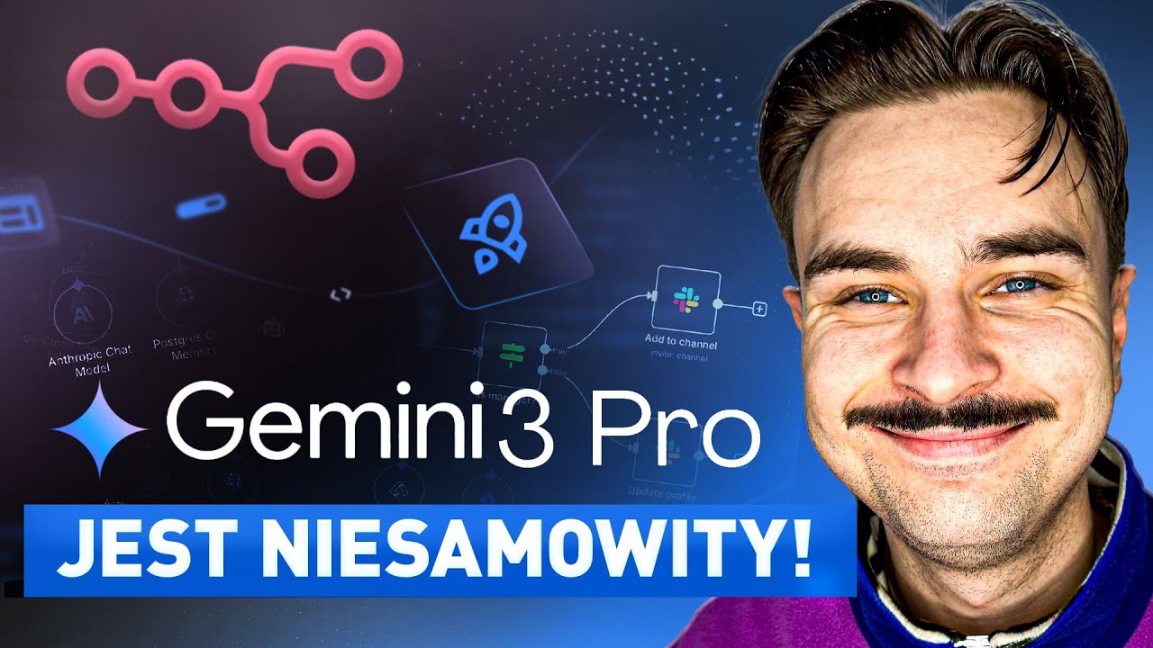 NAJPOTĘŻNIEJSZY Model AI od Google w n8n (Poradnik Gemini 3 Pro) - YouTube